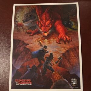 Dungeons & Dragons ;Limited Edition) Poster